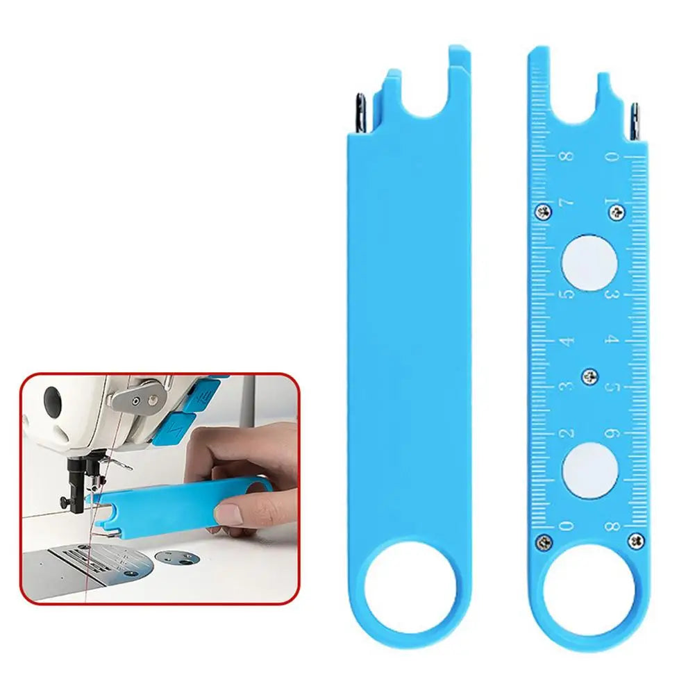 Anti-prick Needle Threader With Measuring Ruler Magnetic Multifunctional Anti-prick Wire Threading Device Vue