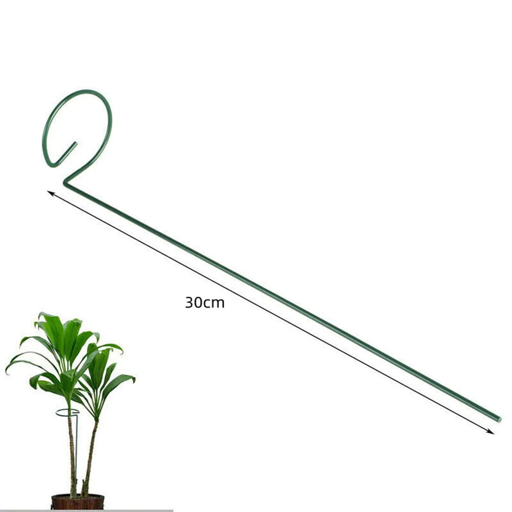 10pcs Climbing Potted Plant Support Sticks Indoor Outdoor Trellis Sunflower Vegetables Stem Training Guide Racks Vue