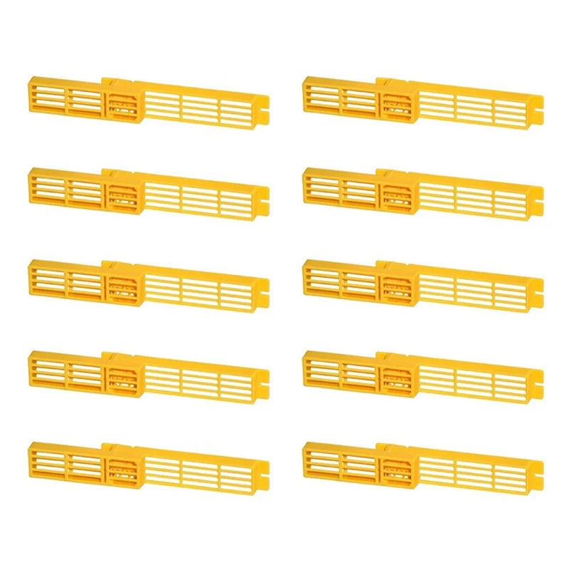 New Design Small Bee Queen Entrance Gate Anti Flying Reducer Closer Porch Hive Also Use For Swarm Colony Release Drone Bee Vue As Shown