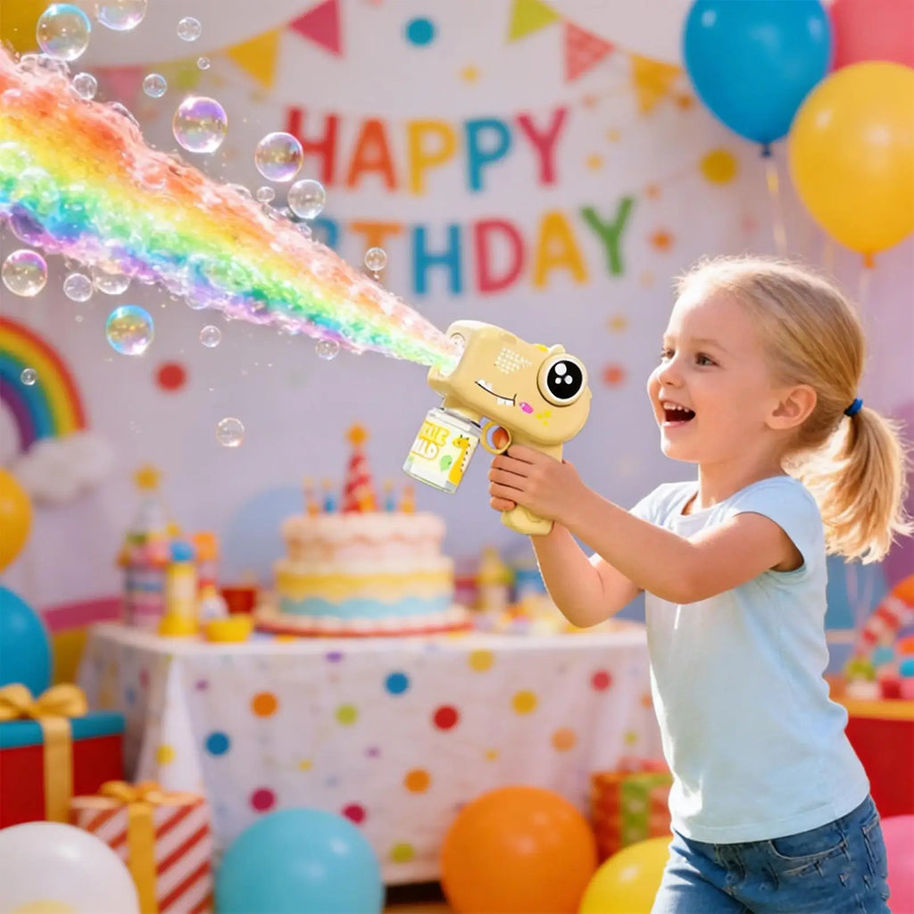 Bubble Machine for Kids Dinosaur Soap Dispenser Bubble Machine Blower with Solutions for Kids Boys Girls Birthday New Year Vue