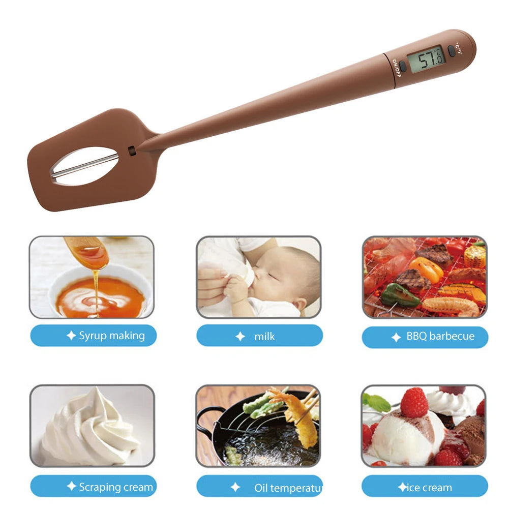Digital Spatula Thermometer for Baking, Chocolate & Cooking Digital Kitchen Thermometer Vue