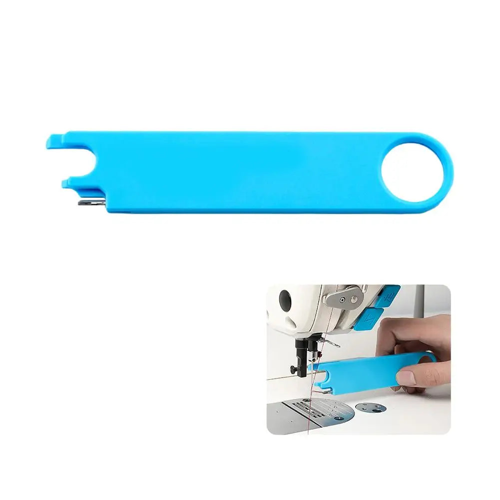 Anti-prick Needle Threader With Measuring Ruler Magnetic Multifunctional Anti-prick Wire Threading Device Vue A CN