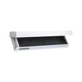 Solid Color Wooden Magic Flap Shelf Wall Mounted Space Saving Hidden Shelves with Secret Compartment Decorative Vue White