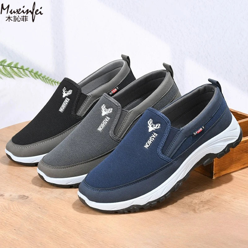 Men's Slip-On Casual Shoes | Breathable, Non-Slip & Lightweight Men's Casual Shoes Vue