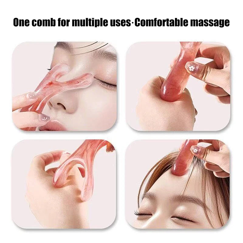 1/2pcs Octopus Shaped Head Meridian Acupoint Massage Comb Wide Tooth Scalp Comb Back Neck And Back Manual Deep Massage Tools Vue
