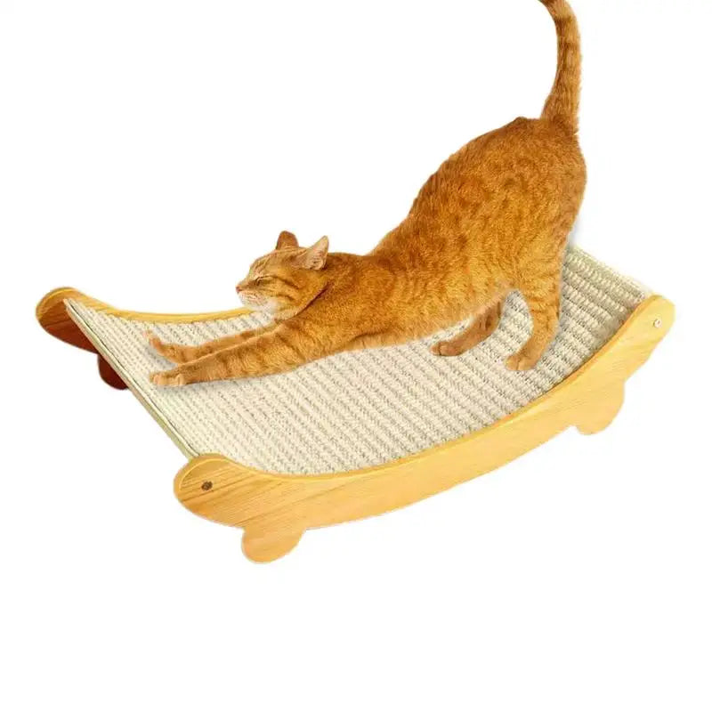 Sisal Cat Scratching Pad Reusable Cat Scratcher Cat Scratch Bed Nest for Pet Sleeping Playing Grinding Small Medium Large Cats Vue