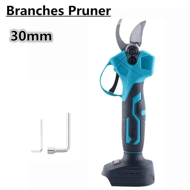 Cordless Electric Pruning Shears – 30mm Brushless Garden Pruner Electric Pruning Shears Vue