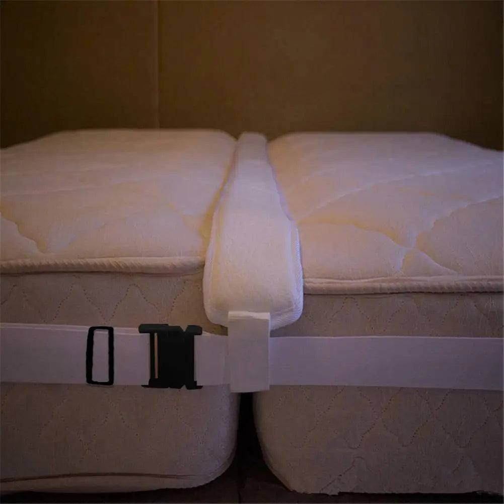 Bed Bridge Twin To King Converter Kit Bed Fixed Bed Gap Filler Mattress Connector Fasteners Straps Grippers Elastic Sets Vue