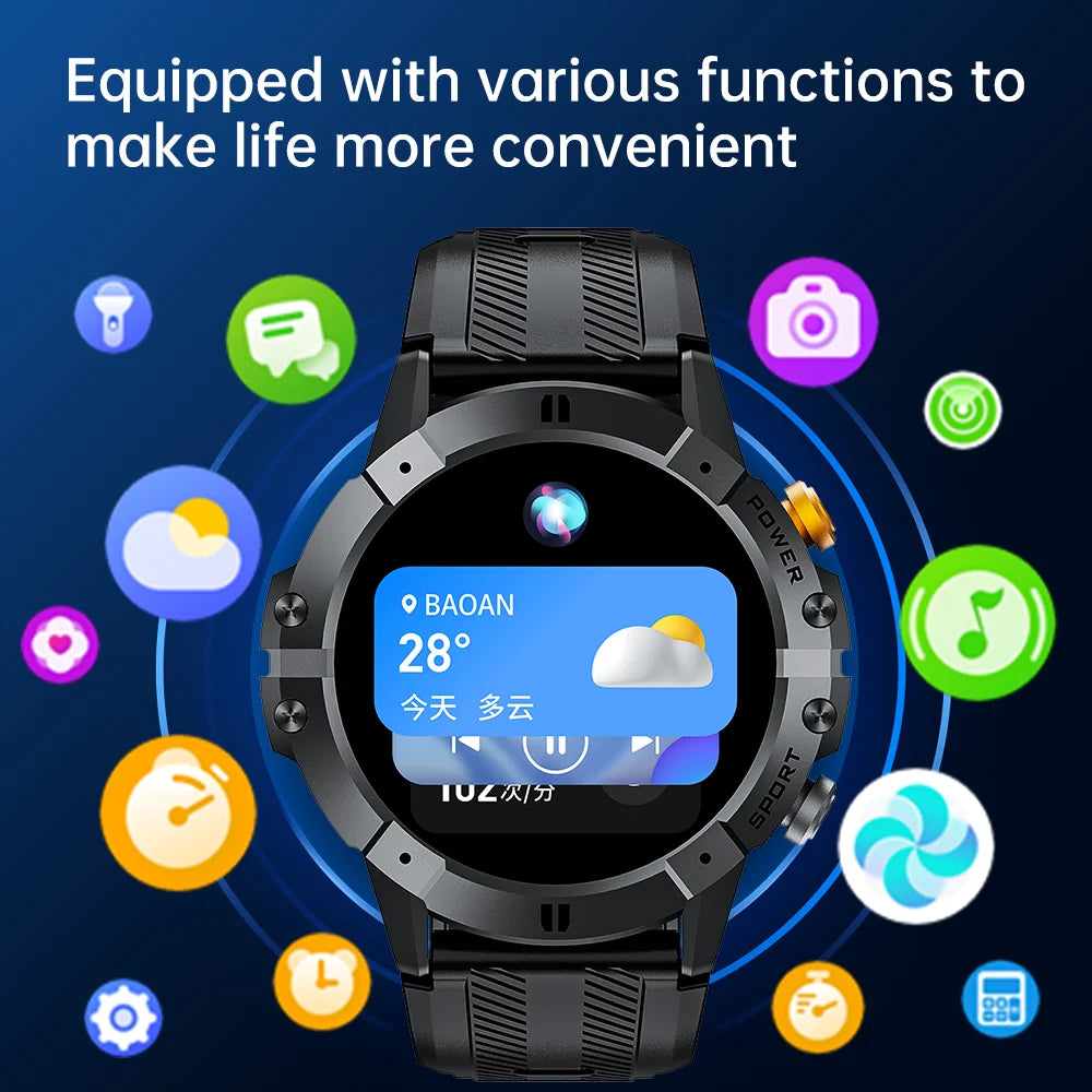 CUBOT C29 SmartWatch 1.52-inch 1ATM Waterproof Sport Watch for Men 410mAh Battery, Bluetooth Call, Heart Rate&24H Health Monitor Vue