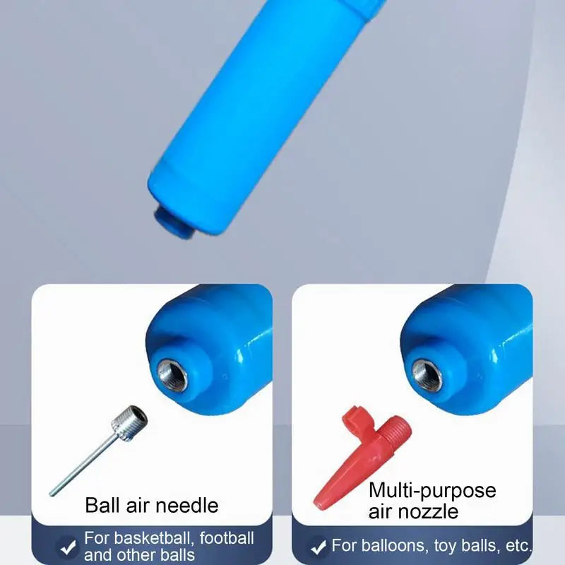 Portable Ball Hand Pump – Basketball, Football & Volleyball Sports Ball Pump Vue
