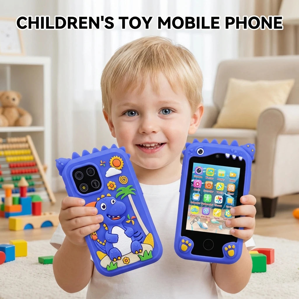 New Children Smart Phone Kids Toys Cartoon Unicorn Touchscreen Music Mobile Learning Educational Toys Birthday Boys Girls Gifts Vue