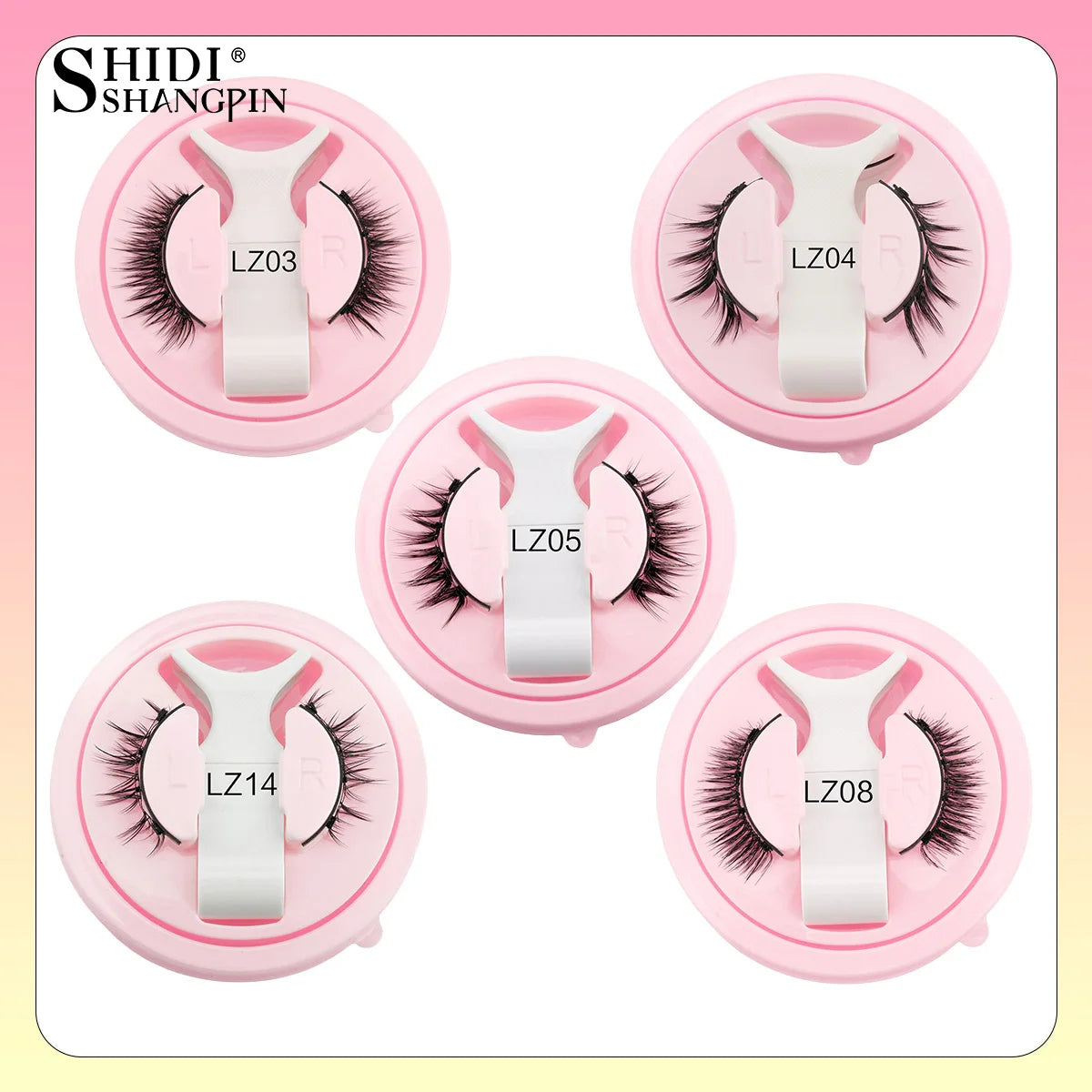 Manga Magnetic Eyelashes Reusable Cat Eye Magnetic Lashes Sensitive Eye Friendly Natural Curler Cosplay False Lashes Makeup Tool Vue