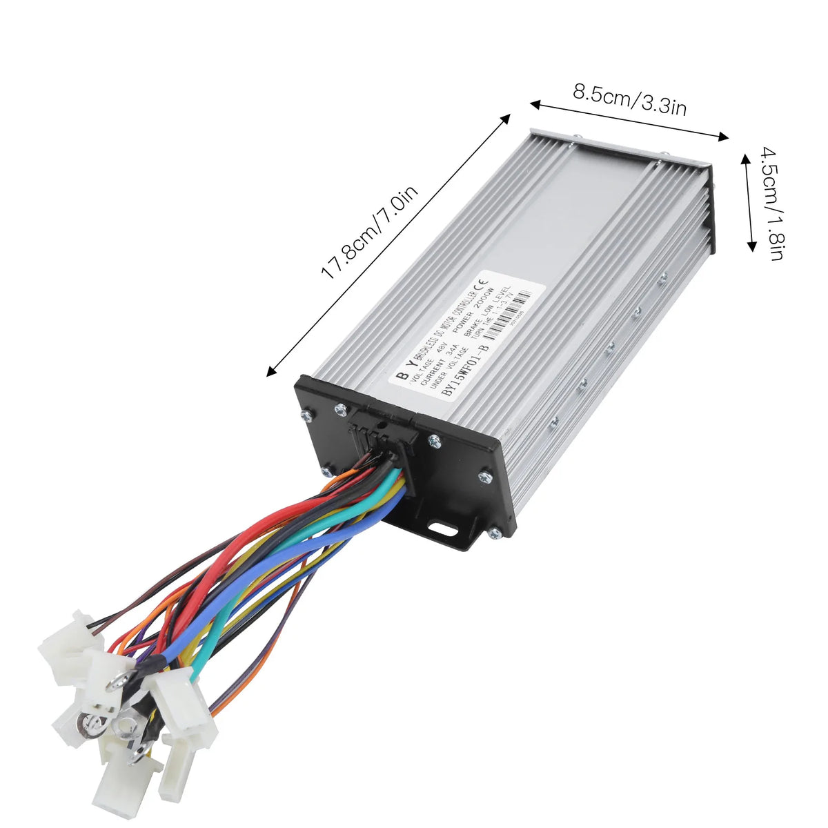 Electric Motor 48V 2000W Brushless Motor Controller Reverse Twist Throttle Gear Kit Electric Scooter Motor 48V 2000W Vue