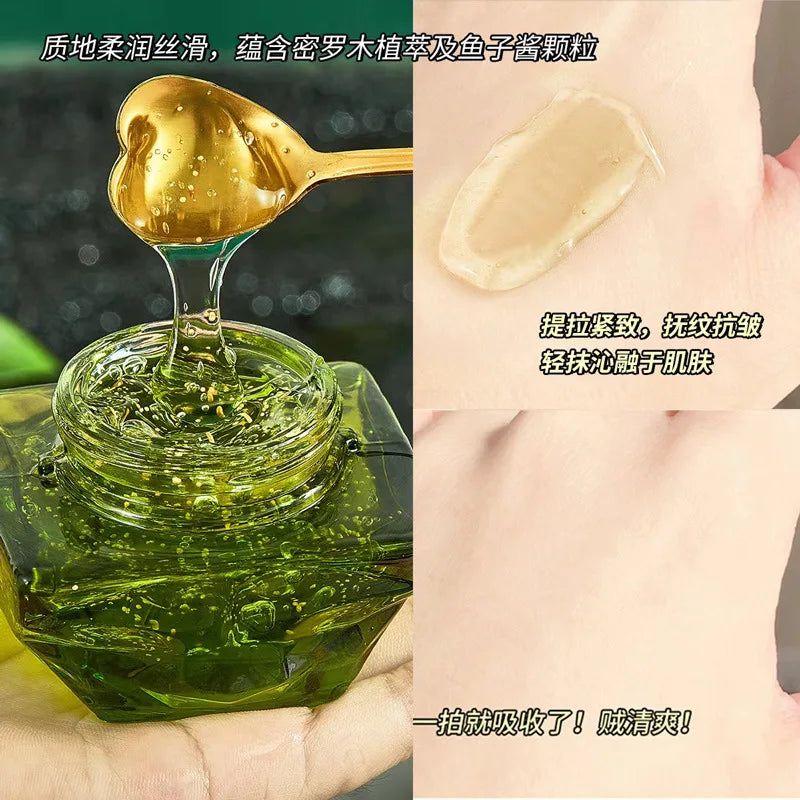 Plant Caviar Collagen Firming Revitalizing Cream Hydrating Moisturizing Repair Skin Dark Yellow Rough Skin Care Korean Face care Vue