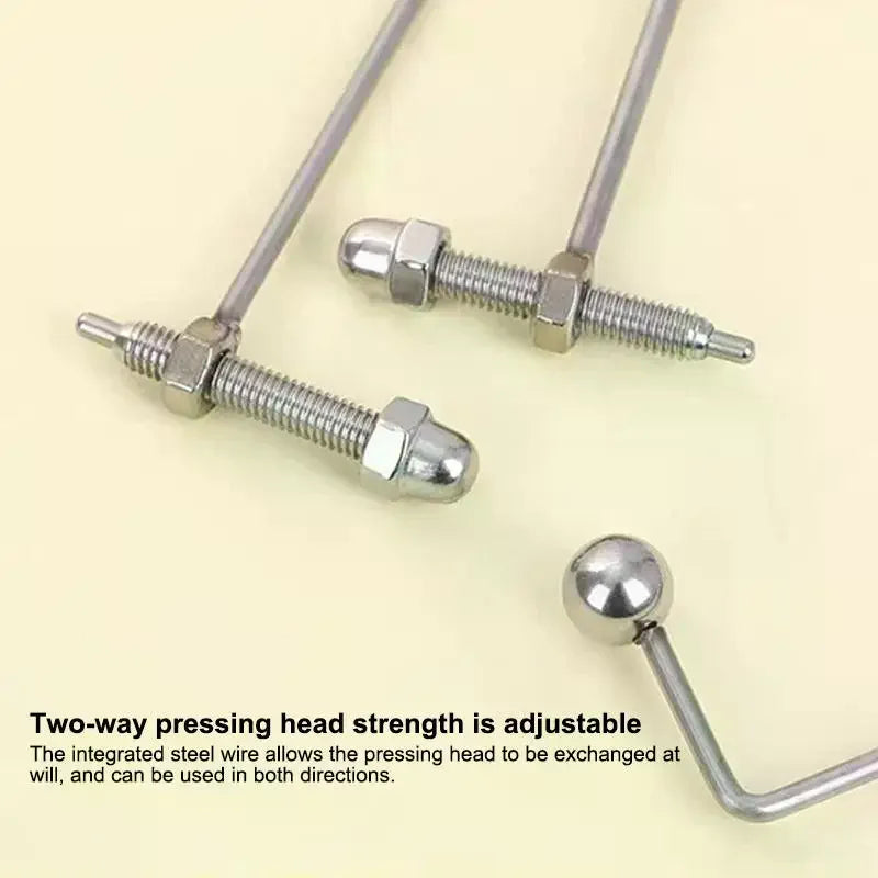 Meridian Massage Clips Stainless Steel Acupoint Stimulation Massager