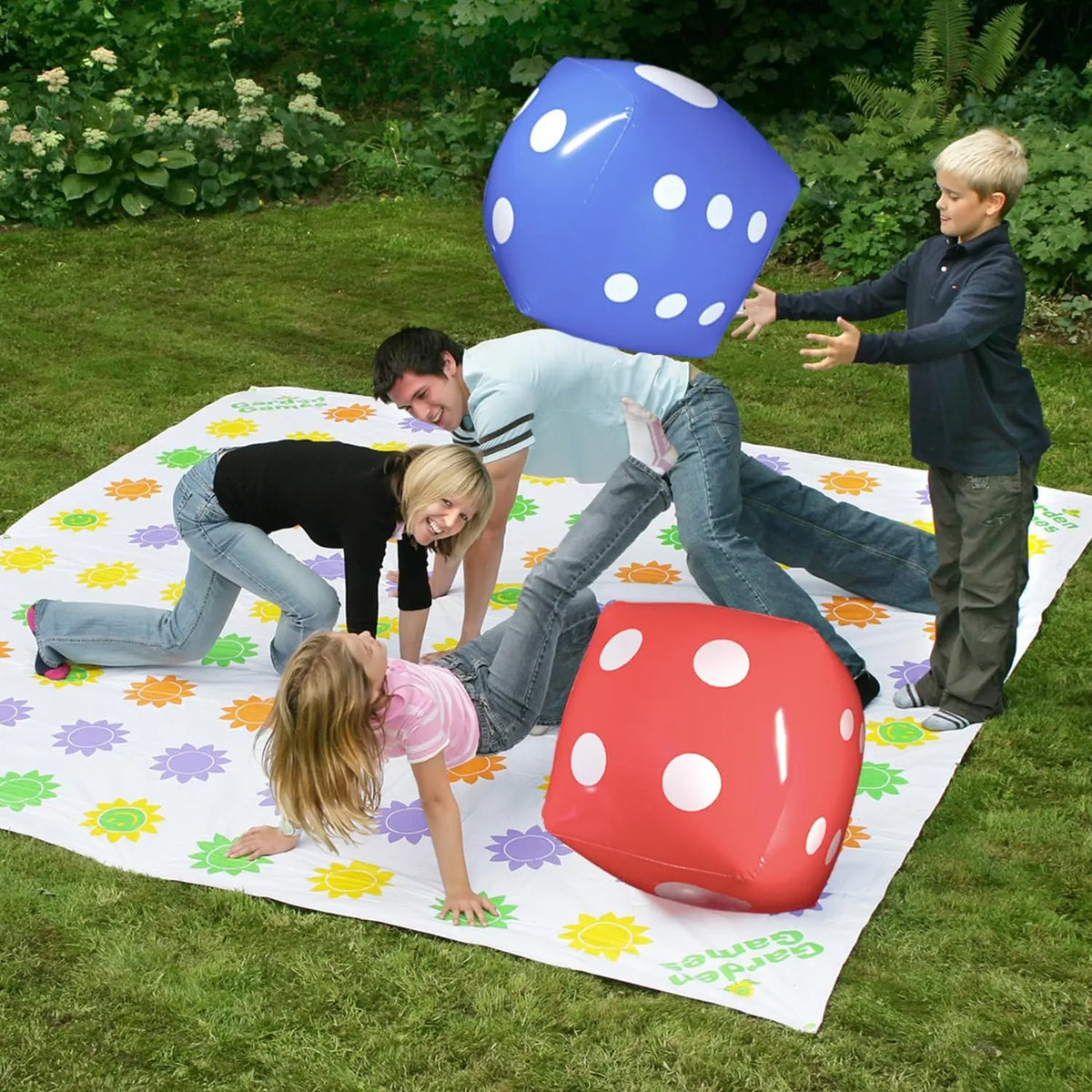 1-10pcs PVC Inflatable Dice for Bar Party Annual Meeting Interactive Game Giant Foam Numbered Cube for Adults Entertainment Vue