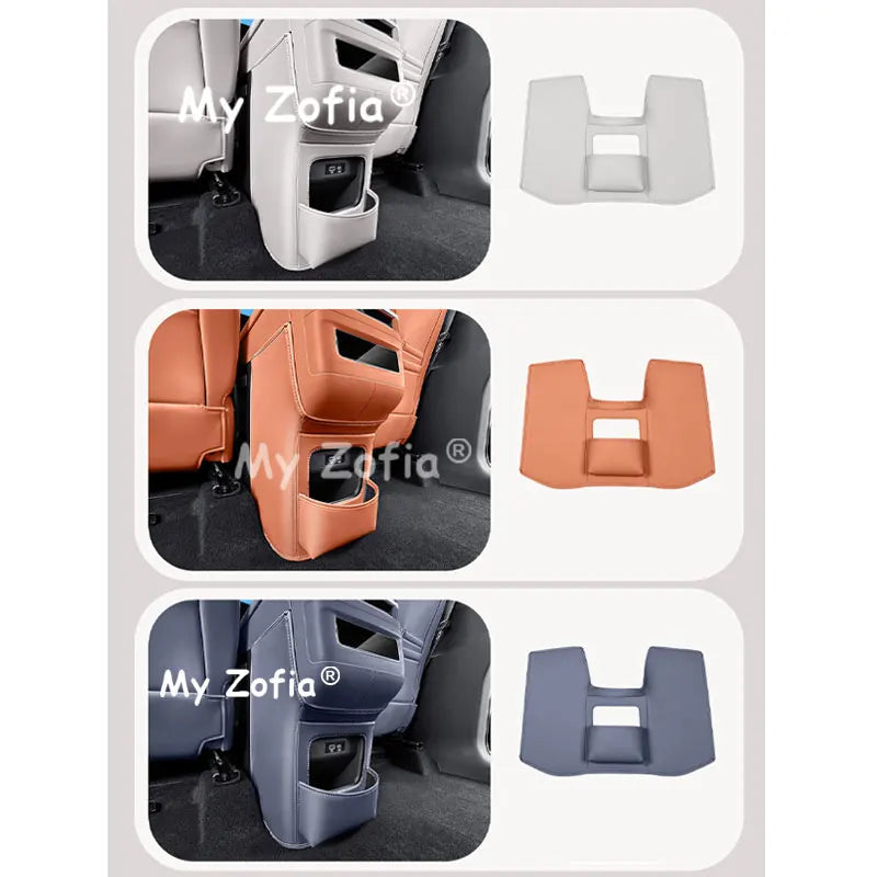 BYD Ti7 Leopard Titanium 7 Rear Seat Anti-Kick Pad Air Vent Cover Car Interior Protector Vue