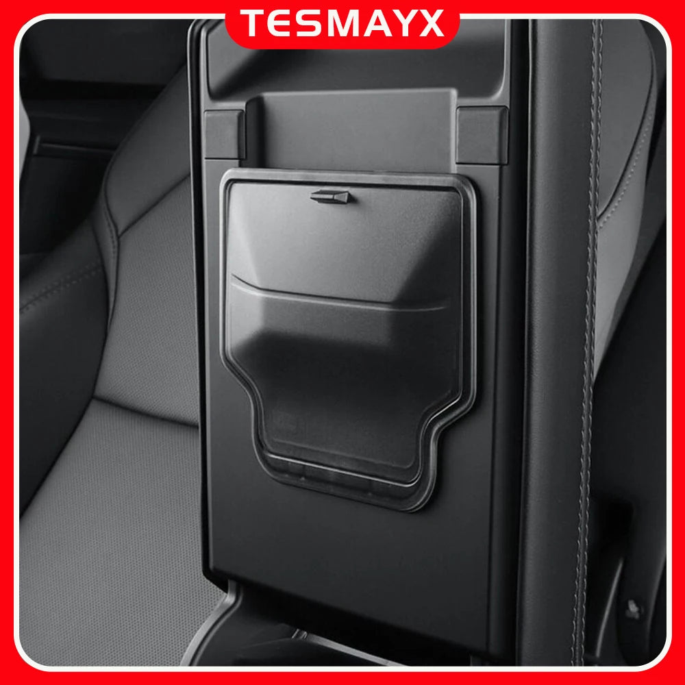 for 2025 2026 Tesla Model Y Juniper (Standard, Premium & Performance) Model YL Model 3 Center Console Armrest Hidden Storage Box Vue