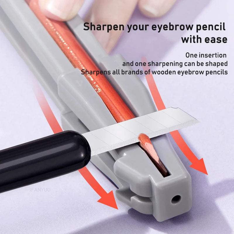 New Duckbill Eyebrow Pencil Sharpener Microblading Tattoo Brows Pen Sharpening Tip Thin Tool Makeup Beauty Tattoos Supplies 1pcs Vue