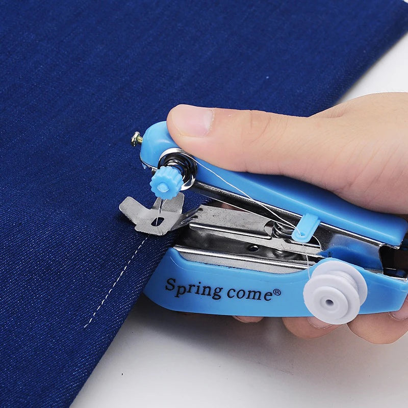 Random Mini Sewing Machine Needlework Cordless Handheld Clothes Vue