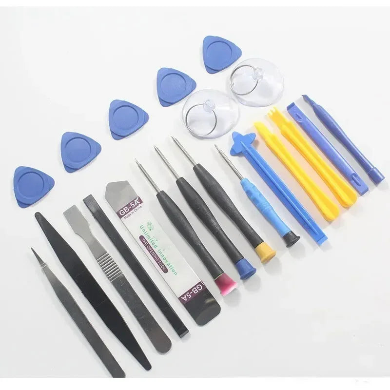 21 in 1 Mobile Phone Repair Tools Disassemble Repair Kit for iPhone Screwdriver Combination Skid Multi Function Disassembly Set Vue