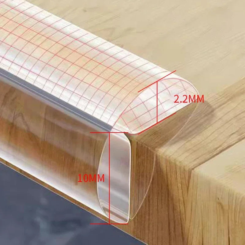 vvocci Baby Safety Transparent PVC Protection Table Strip Edge 1/2/3M Guard Protector Self Adhesive Collision Proof Soft Bumper Vue