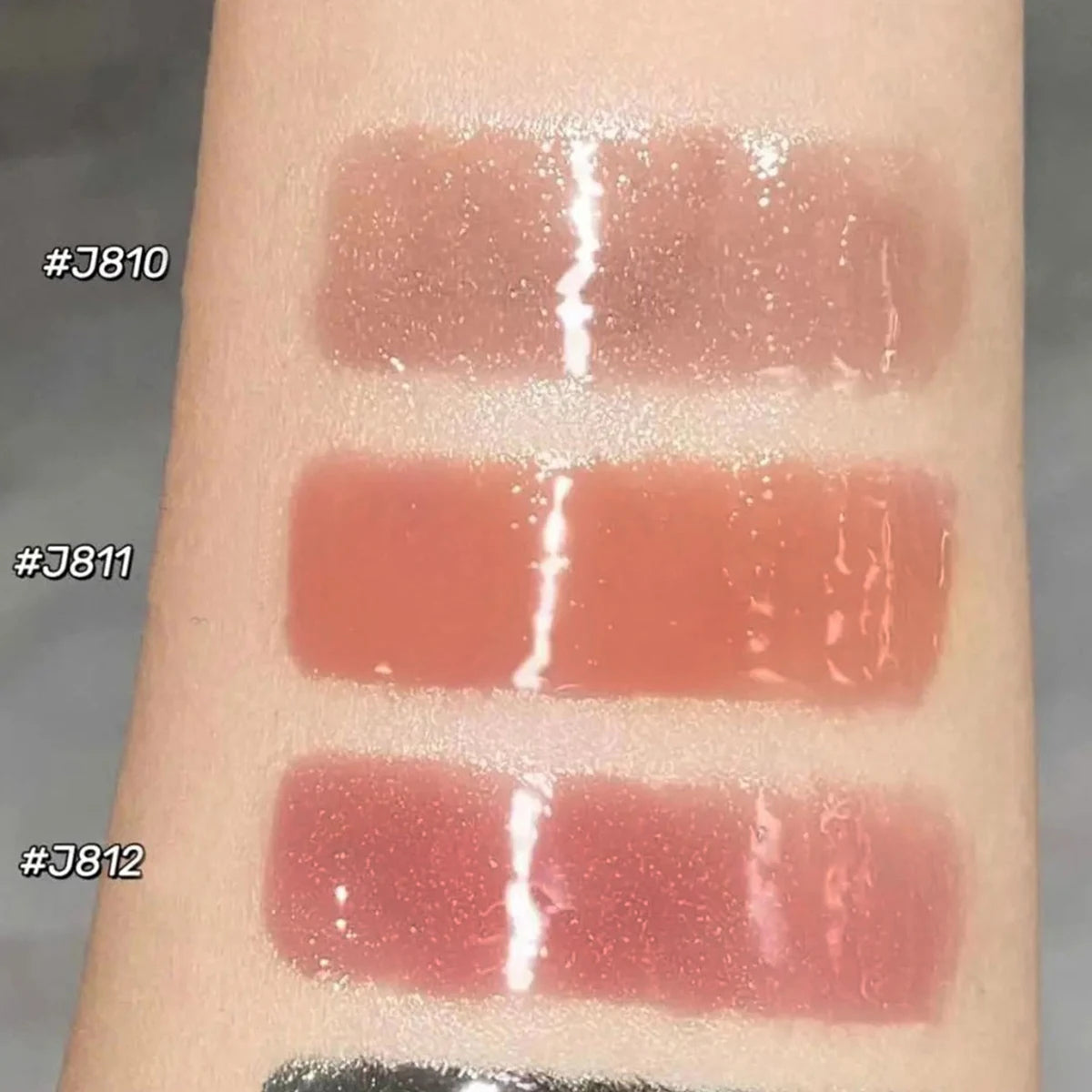 Girlcult Unreal Lip Gloss J810-12,High-Shine&Hydrated,Quick-Drying,Highly Pigmented,Silky Smooth,Exquisite&Unique,Daily Makeup Vue