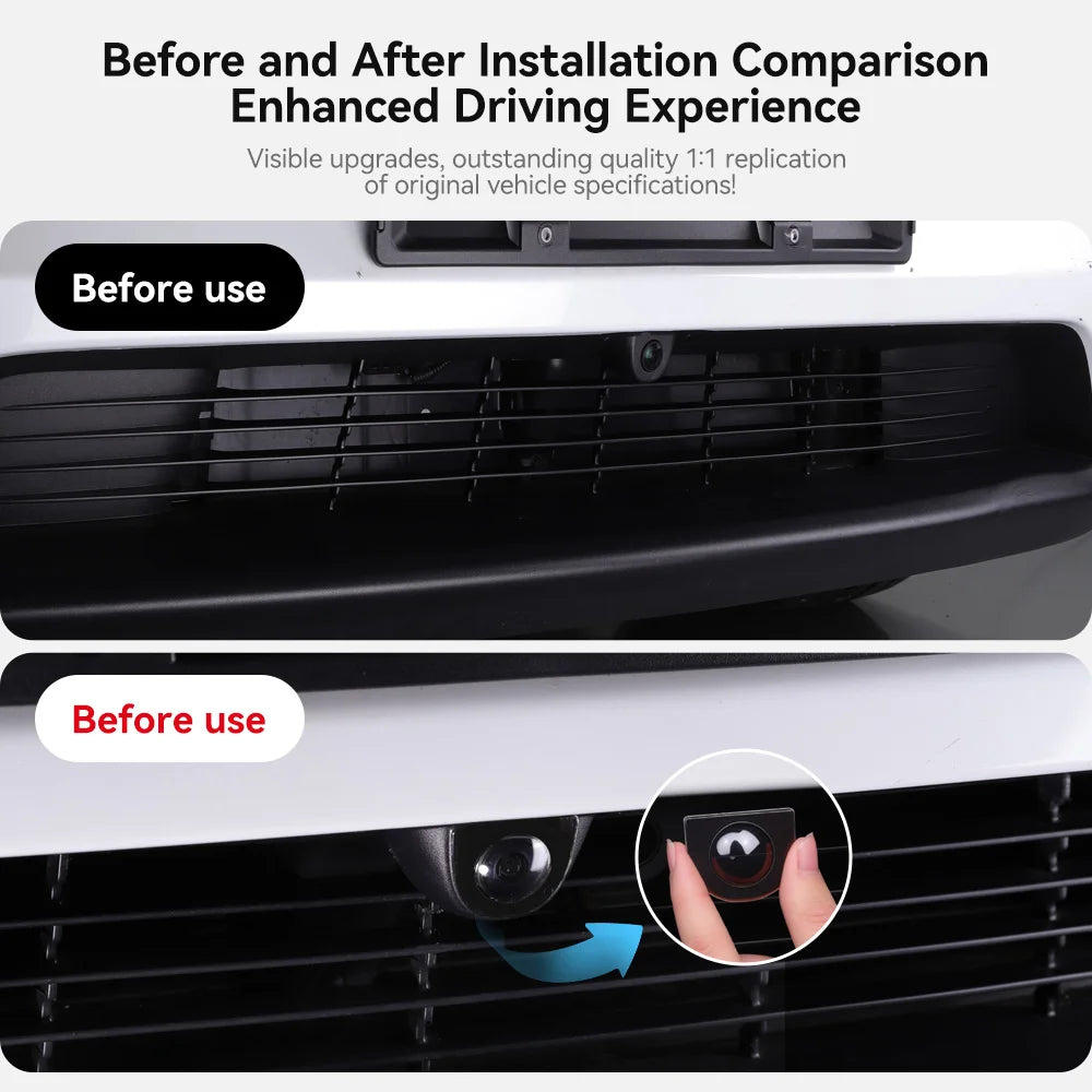 YZ For Tesla Model Y L Camera Cover Anti-collision Vehicle Decoration Waterproof HD Exterior Car Accessories Guard for Juniper Vue