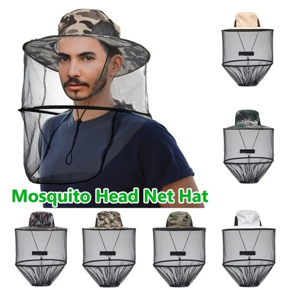 Fashion Casual Insect Bee Protection Foldable Fishing Cap Mosquito Vue