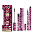 Yanqina Leopard Print Eyeliner + Mascara Two-In-One Set Waterproof and Smudge-Proof Makeup Vue 8836