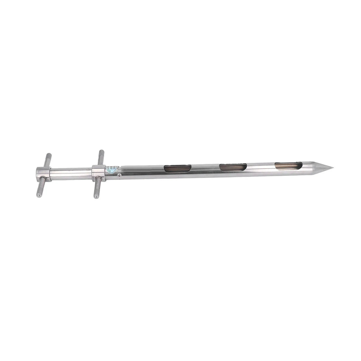 Soil Sampler Probe Soil Probe 0.54m 304 Stainless Steel Rotation Handle Pointed Design Soil Sampler Probe with Scale Vue