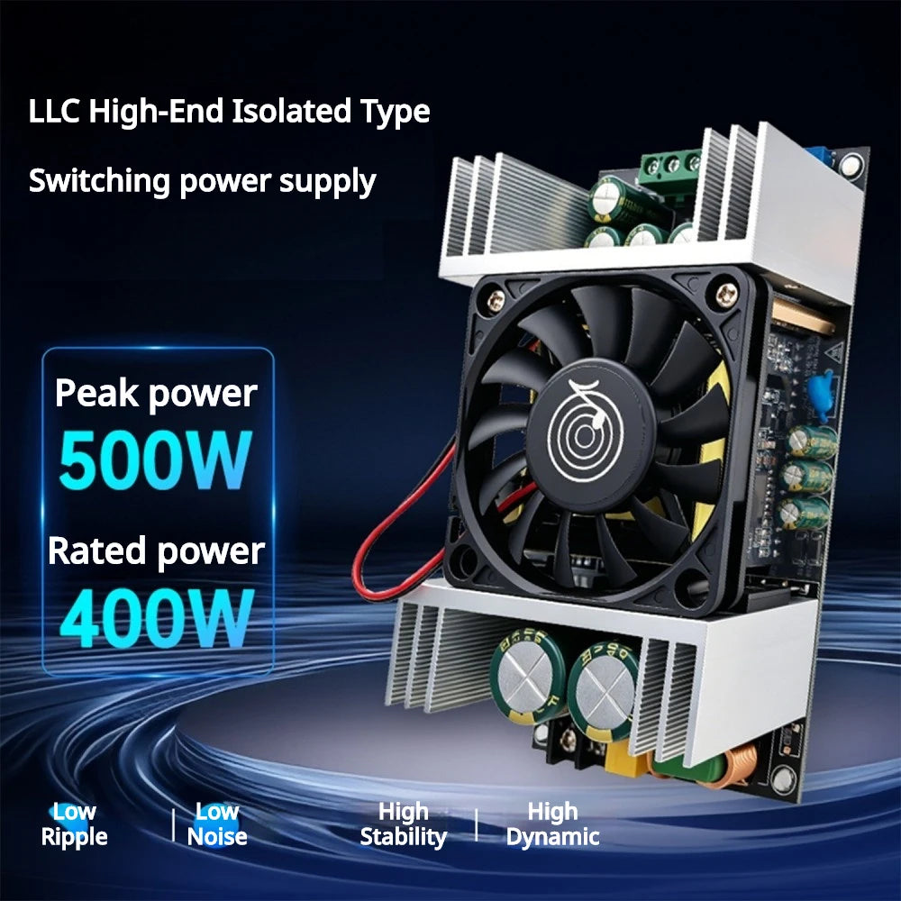 Isolated Switching Power Supply Module AC220V to DC24V 17A 400W Adjustable 20-29.5V Power Board for Audio Amplifier LED Light Vue