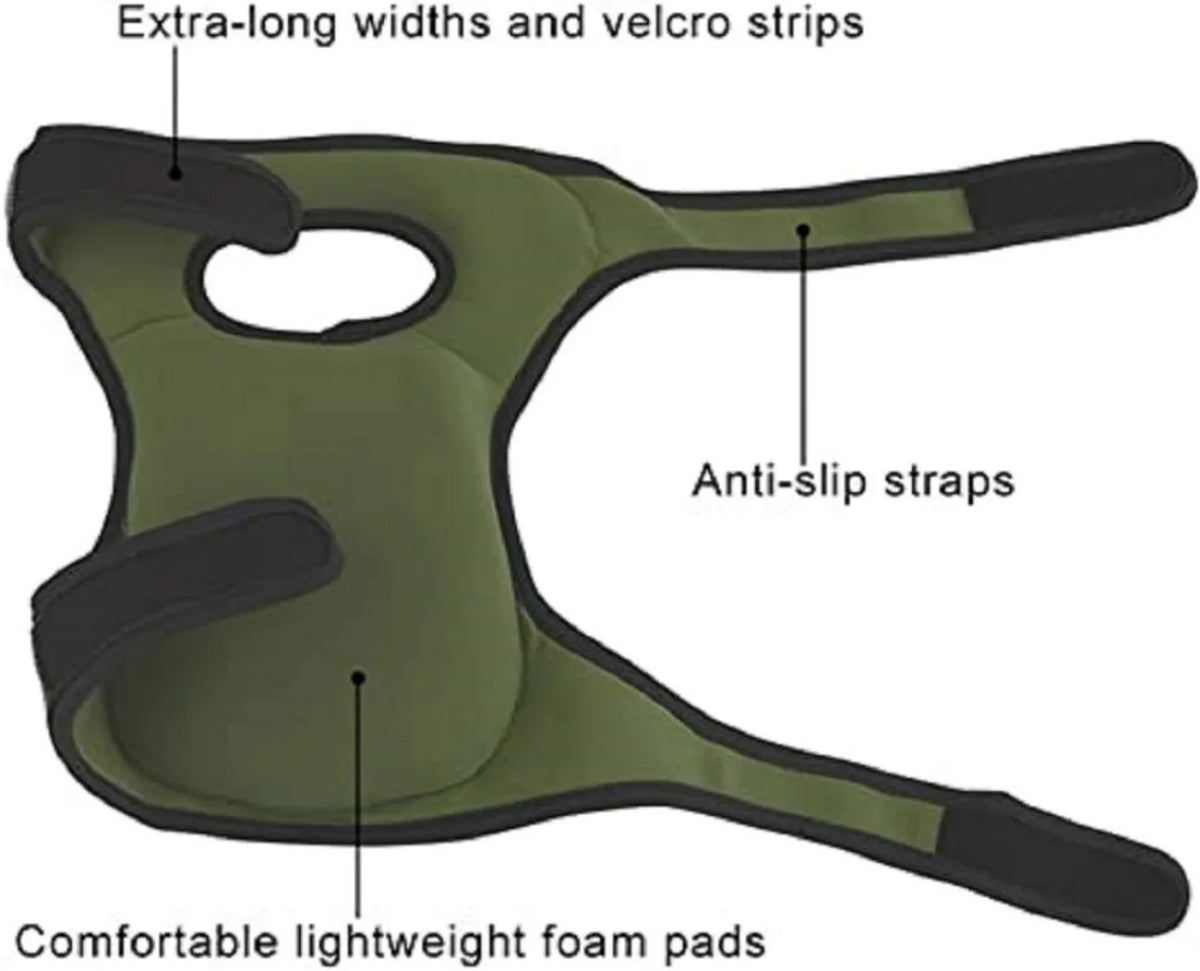 1Pair Soft Foam Knee Pads for Work Knee Support Padding for Gardening Cleaning Protective Sport Kneepad Builder Workplace Safety Vue