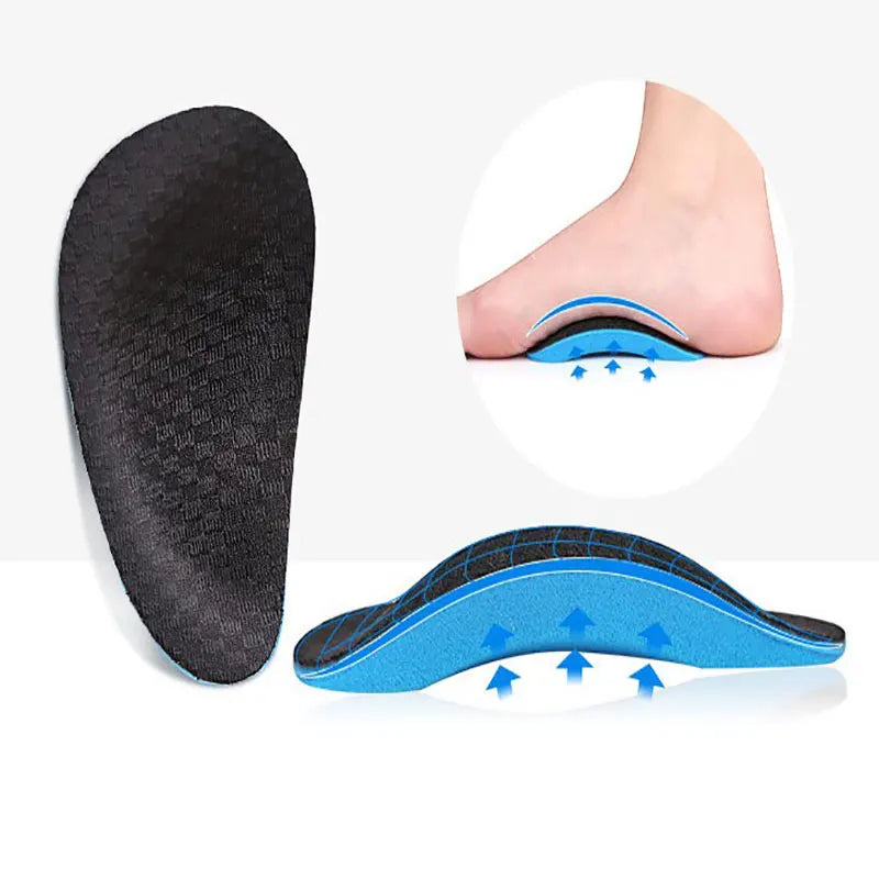 1 Pair Insole Orthotic Professional Arch Support Insole Flat Foot Flatfoot Corrector Vue
