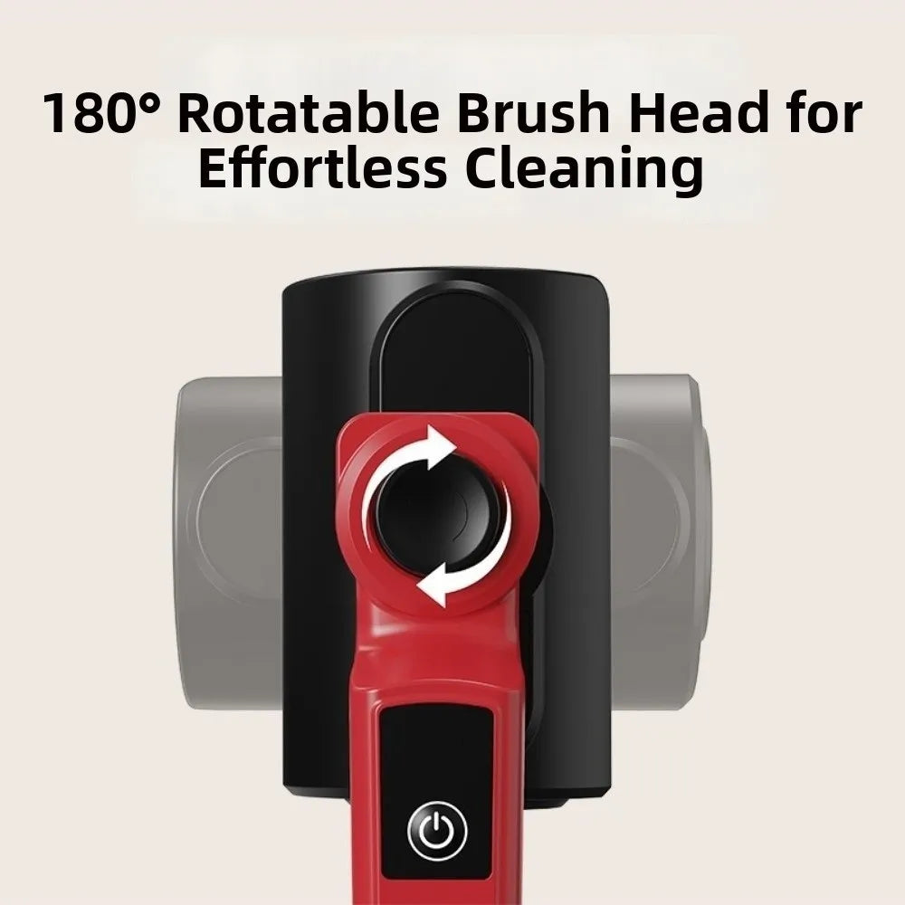 Portable Electric Grill Cleaning Brush High Speed Rotating BBQ Barbecue Brush 3 Replacement Head Handheld Vue