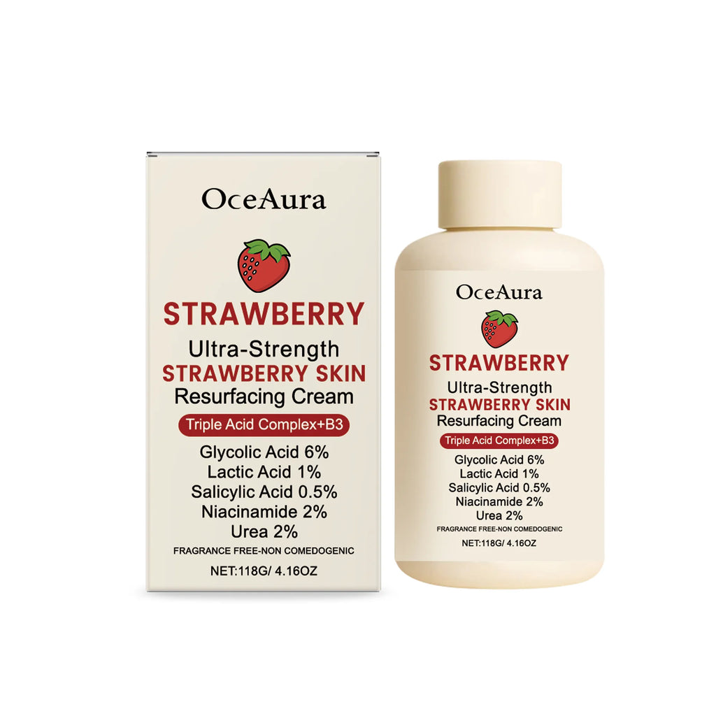 Strawberry Hydrating CreamGentle Skin Care, Refreshing Non-Greasy, Light & Nourishing, Smooth & Hydrating Moisturizer Vue 1pc