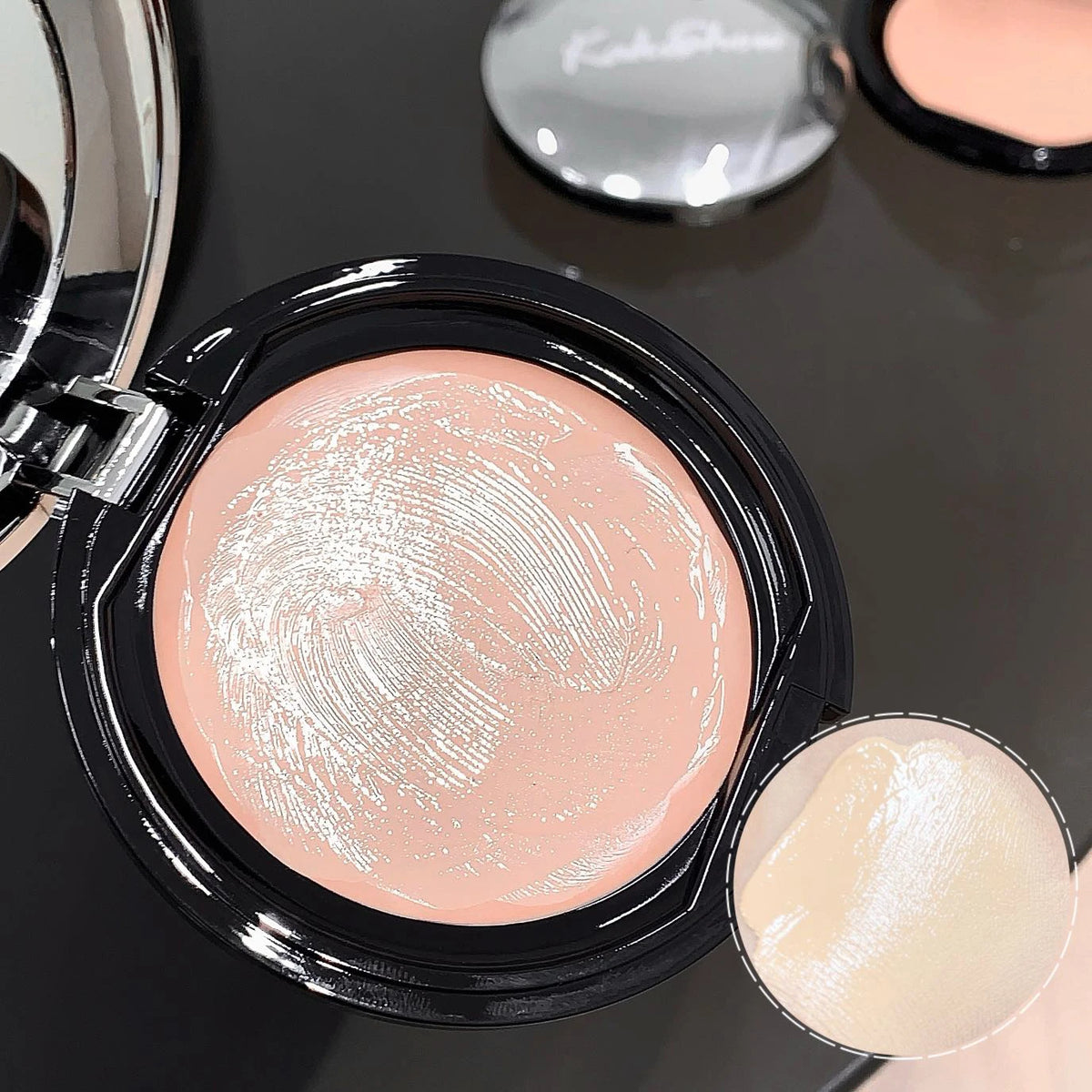 Kakashow Sunscreen Cushion Foundation Fit Cushion Foundation Full Coverage Waterproof Long-lasting Concealer Makeup Vue