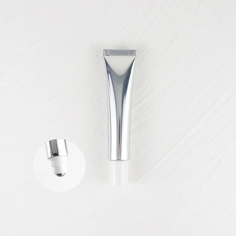 20ml Lip Gloss Tube Custom Logo Empty Squeeze Plastic Liquid Lipstick Metal Tip Lip Oil Balm Container Metal Applicator 30pcs Vue SE