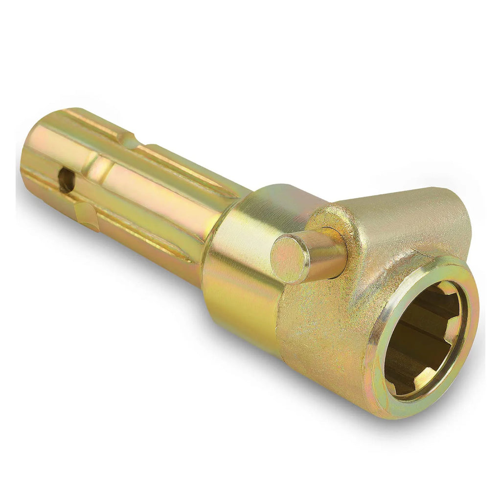 PTO Adapter Female 1 3/8in 6 Spline Male 1 3/8in 6 Spline PTO Extender for Up to 70HP Tractor 6 Spline PTO Extender PTO Extender Vue Gold