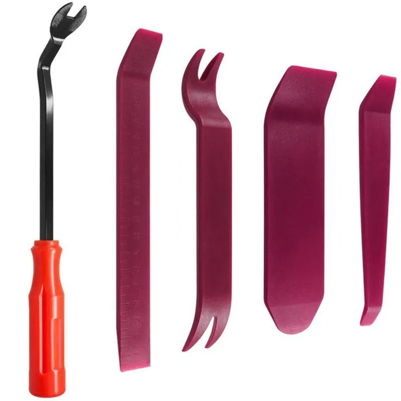 Auto Door Clip Panel Trim Removal Tools Kits Navigation Blades Disassembly Plastic Car Interior Seesaw Conversion Repairing Tool Vue