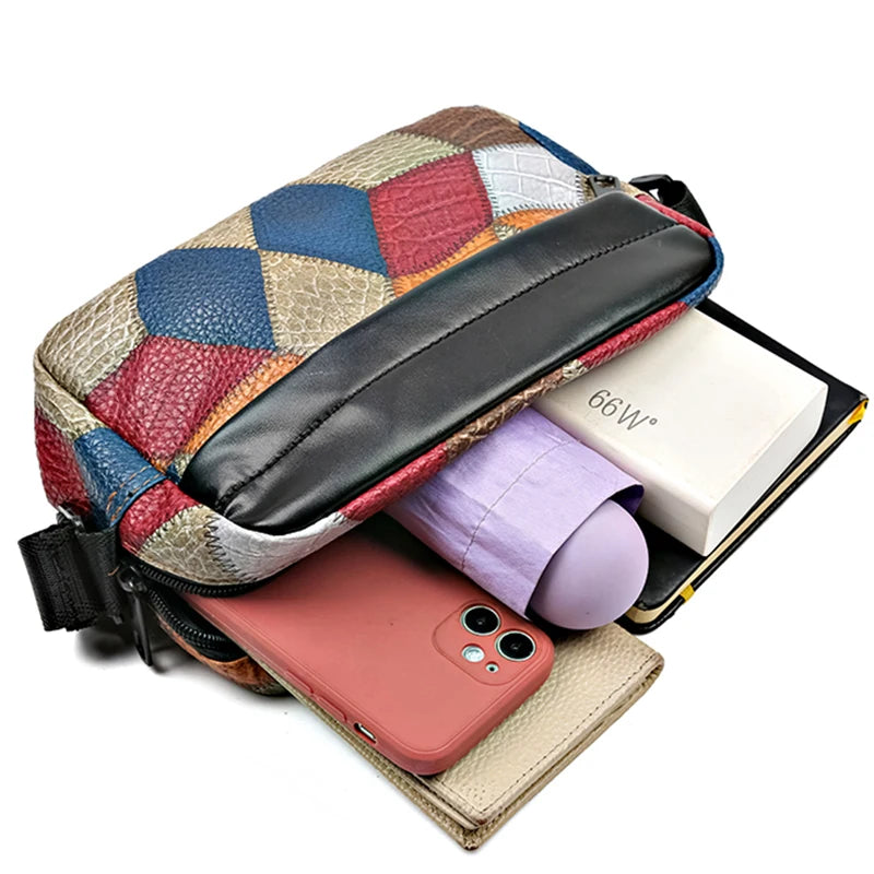 Top-quality Pu Leather Men Waist Packs Business Crossbody Bags Male