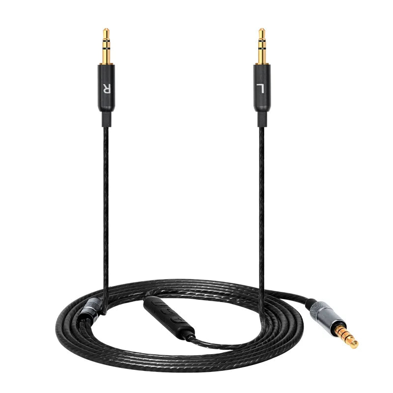 Replacement 1.2m Audio Cable With Mic For Sol Republic Master Tracks HD V8 V10 V12 X3 Headphone Audio Cable Vue