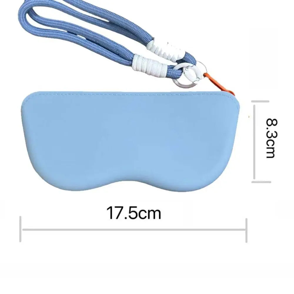 Waterproof Silicone Glasses Bag Portable Dustproof Coin Purse