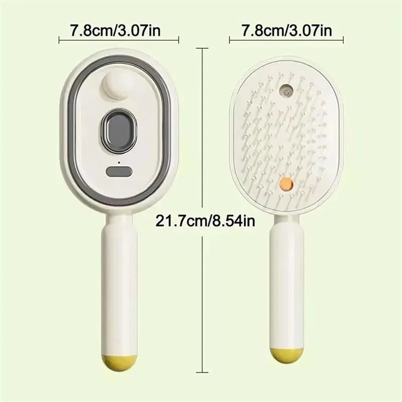 Electric Hair Care Spray Massage Comb Anti-static Self-cleaning Spray Airbag Combs Hair Oil Applicator Vue