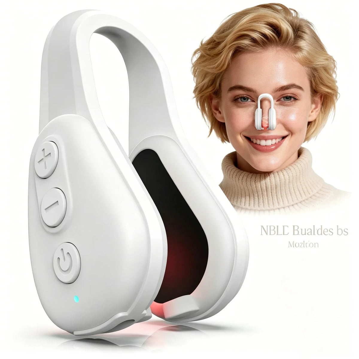 Beauty Nose Clip Silicone Nose Shaper Machine Electric EMS Technology Lifter Clip Nose Shaper Vue