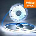 USB 5V COB LED Strip Lights With Touch Control Adjustable Brightness Suitable for Home Cabinets Vanities TV Backgrounds Lighting Vue Cold White 2m