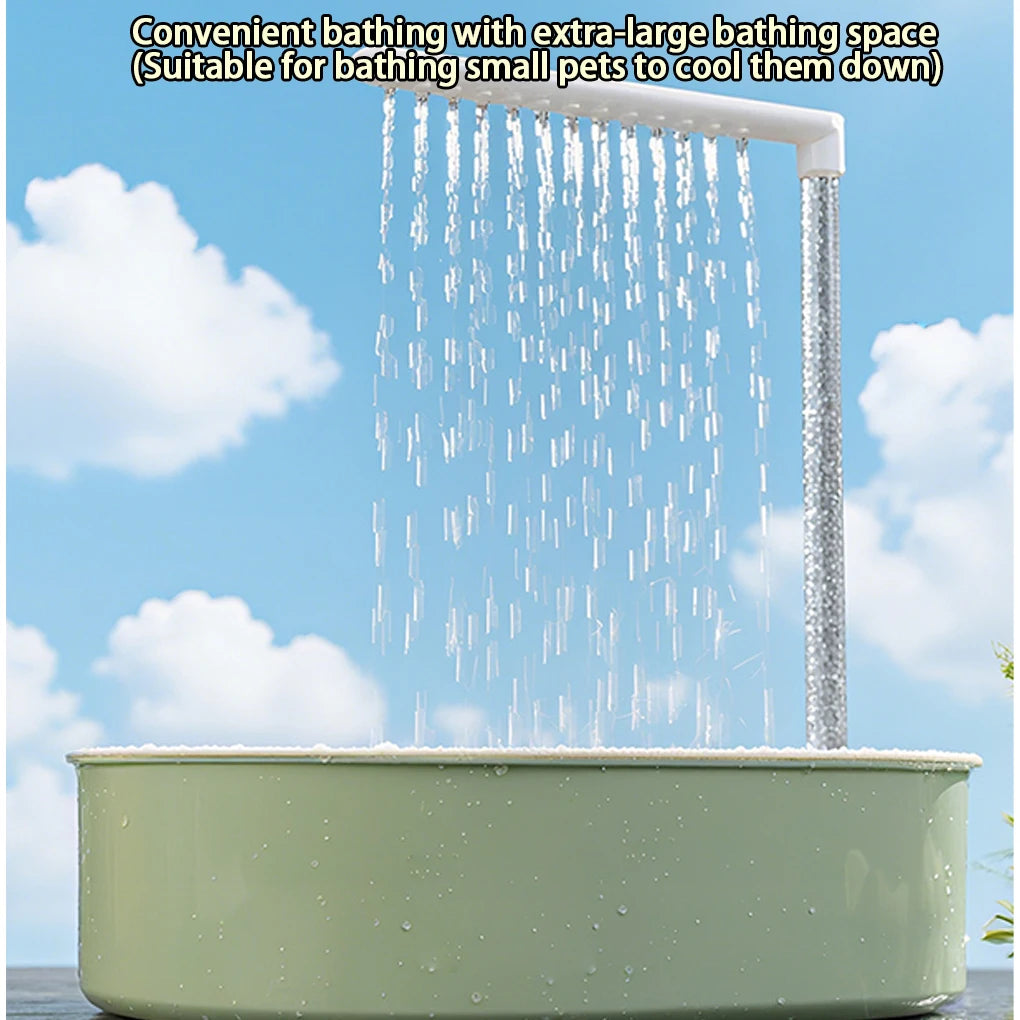 Bird Bath Shower for Parrots, Canaries & Small Birds Bird Bath Shower Vue