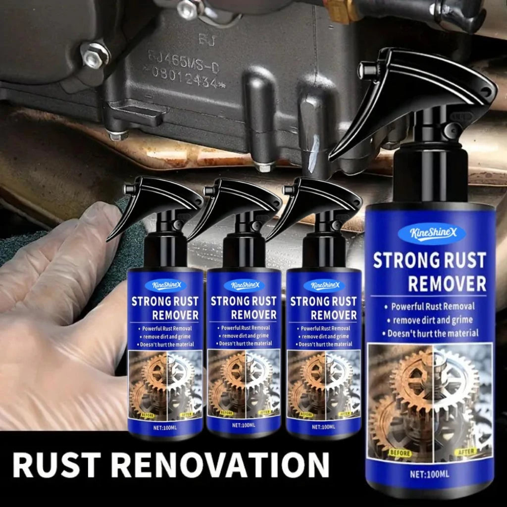 1/2pcs 100ml Car Iron Powder Rust Remover Powerful Rust Removal Cleaning Tools Maintenance Metal Surface Rust Removal Artifact Vue