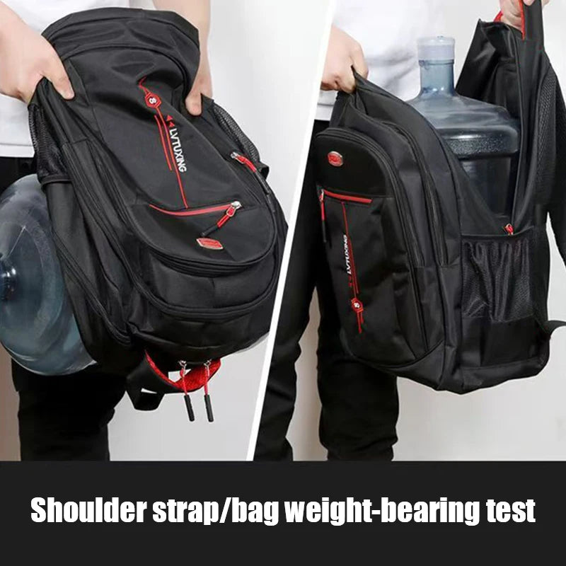 Everyday Versatile Travel Backpack Fashion Contrast Zipper Design