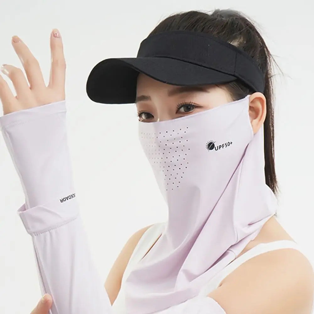 Durable UV Protection Sunscreen Face Veil Breathable Sunshade Ice Vue